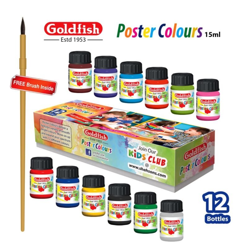 Goldfish 12 poster color