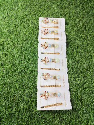 Imported hair clip set (2 sets)