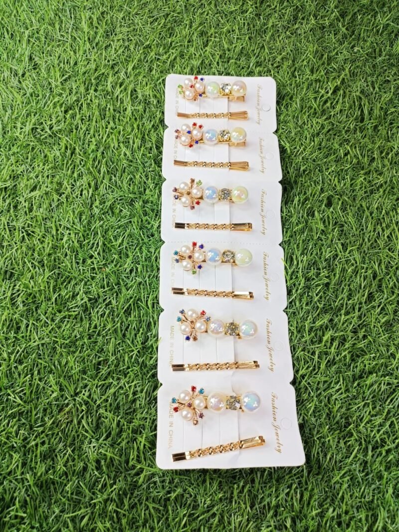 Imported hair clip set (2 sets)
