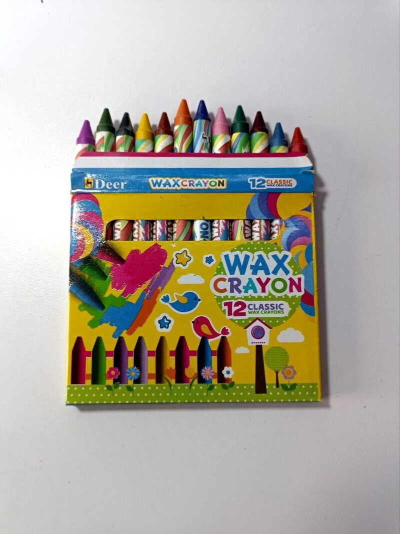 12 color crayon