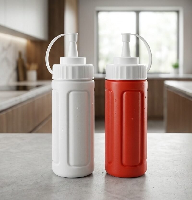 Ketchup bottles (2pcs)