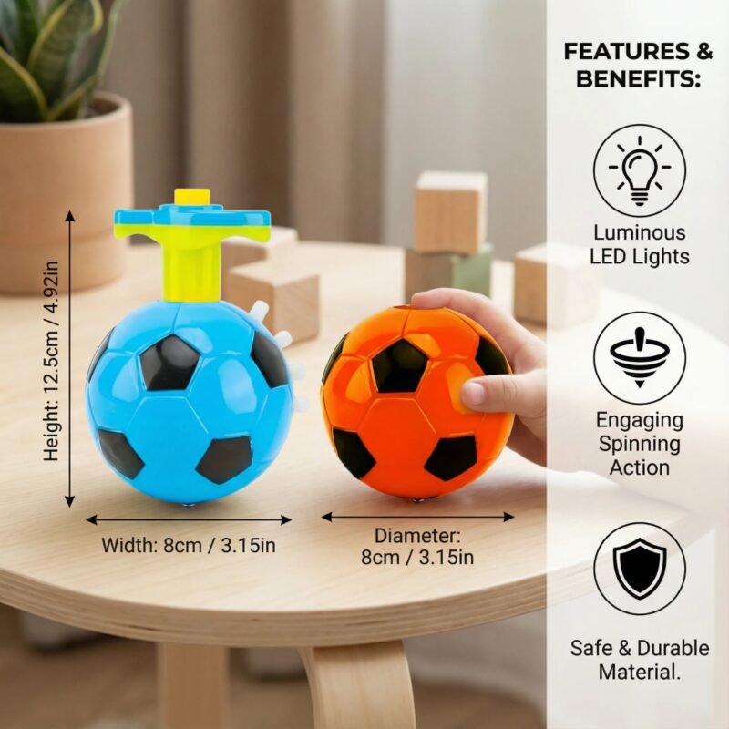 Lightening spinner ball