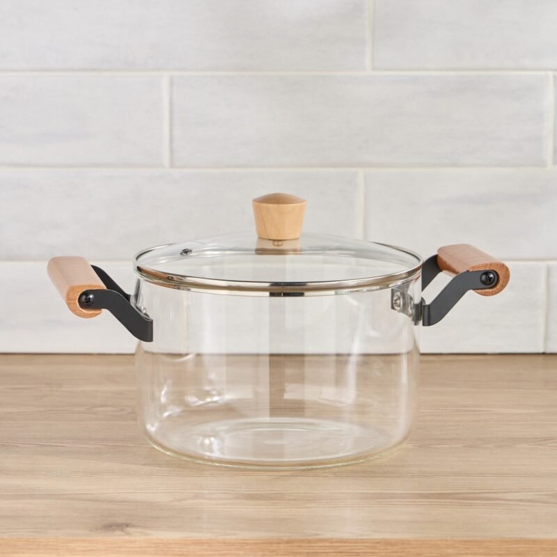 Glass Cooking pot (2500ml)