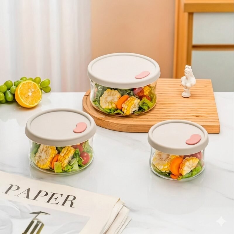 Glass box set (3pcs)