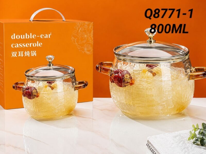 Glass Cooking pot (800ml)