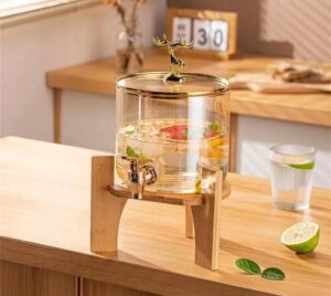 Glass Juice dispenser