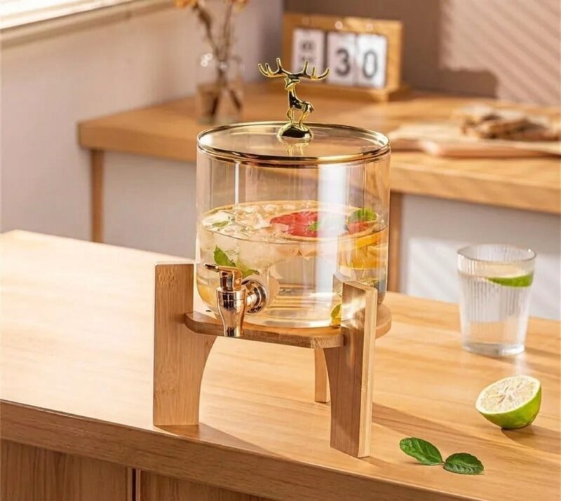 Glass Juice dispenser