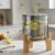 Glass juice dispenser