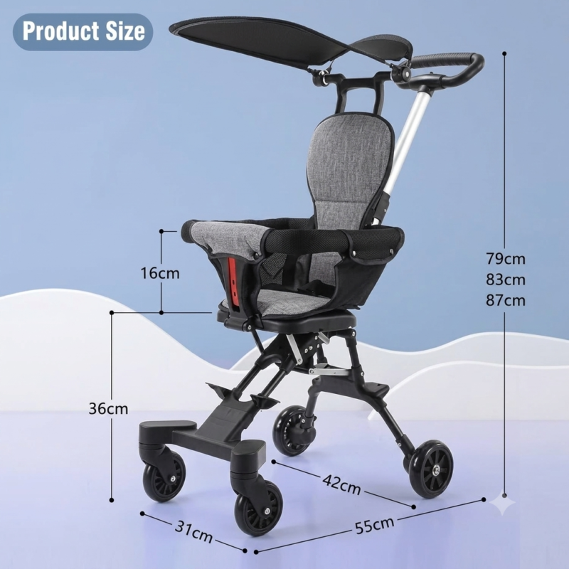 Baby stroller (folding)