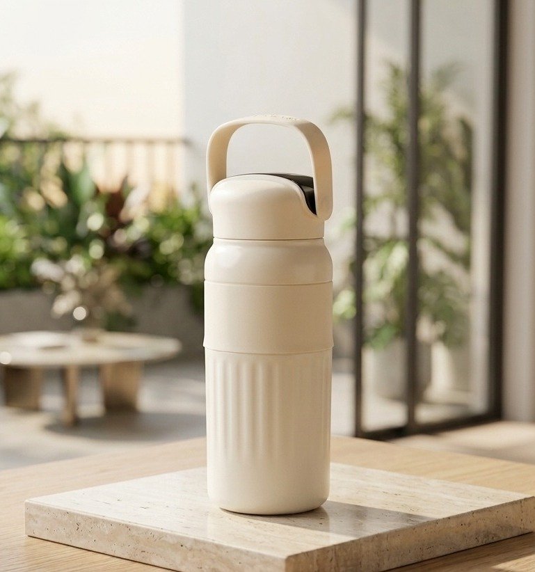 Steel water bottle