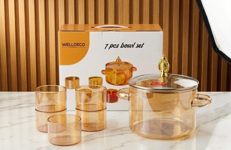 Cooking pot 7pcs set