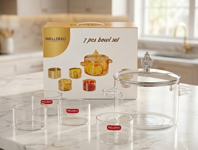 Cooking pot 7pcs set