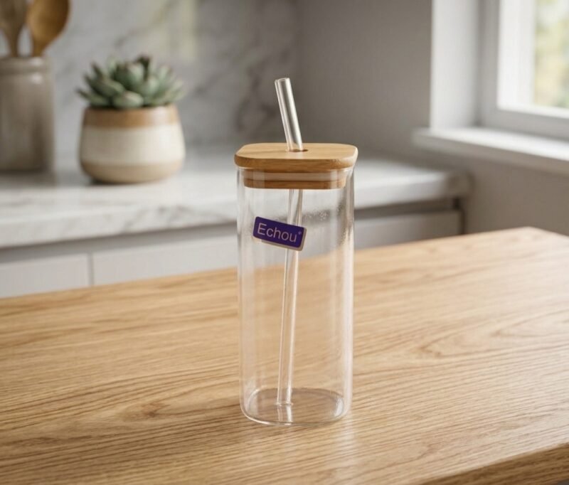 Glass sipper (410ml)