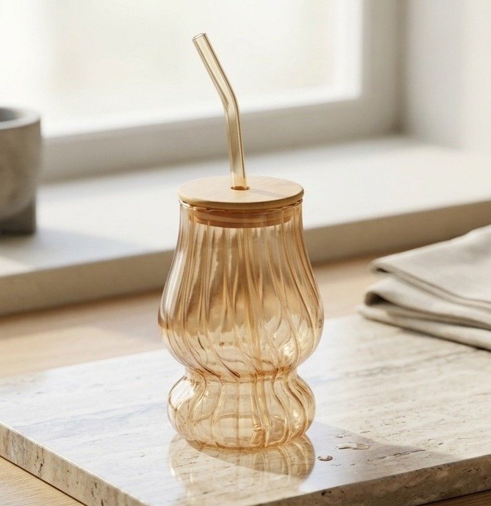 Glass sipper (450ml)