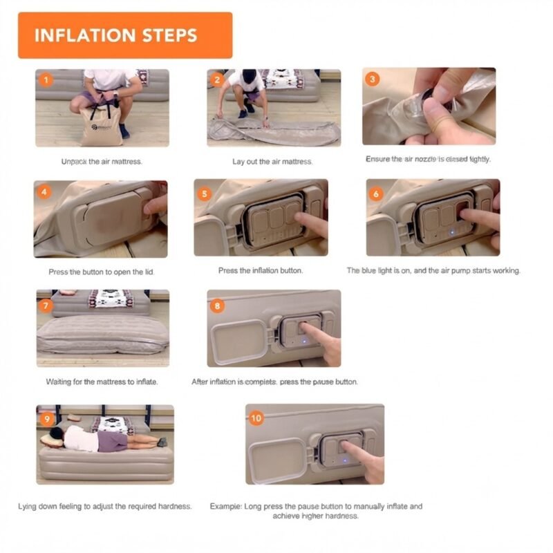Inflatable bed