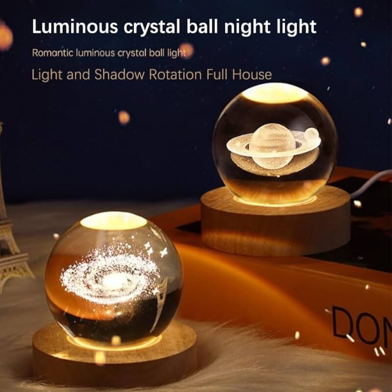 Crystal ball lamp
