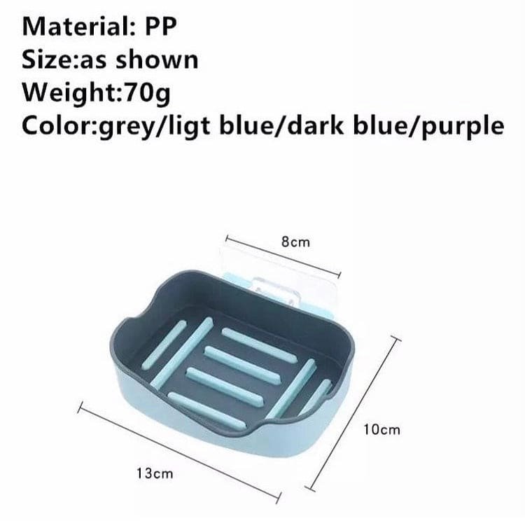Sticky soap dish