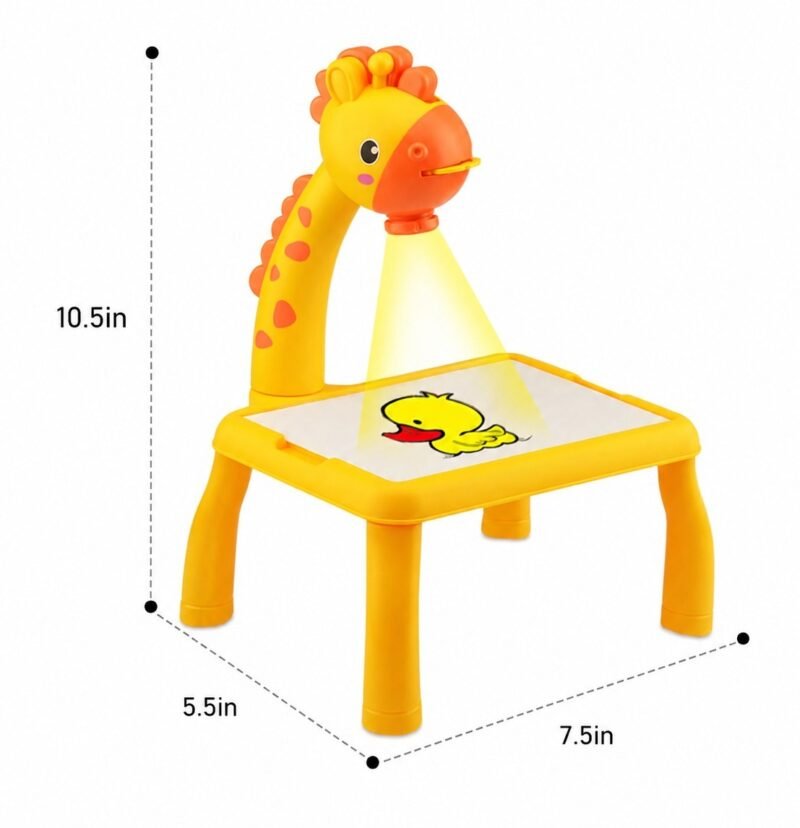 Mini projector drawing table