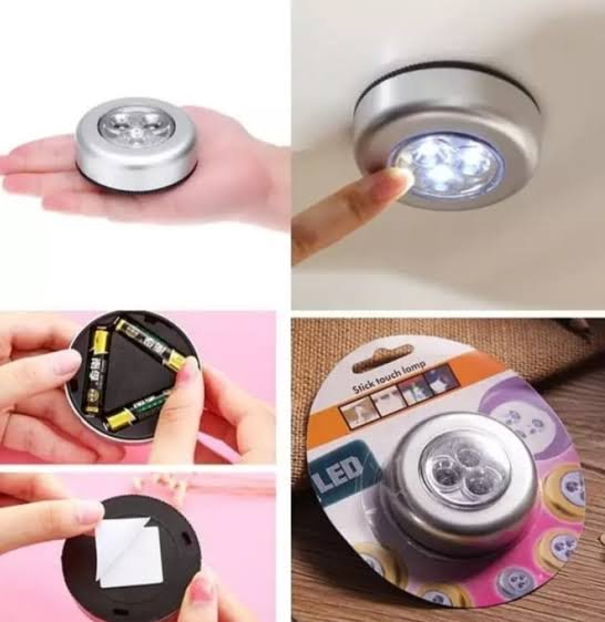 Sticky cabinet light