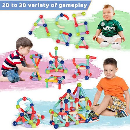 Magnetic puzzle (64pcs)