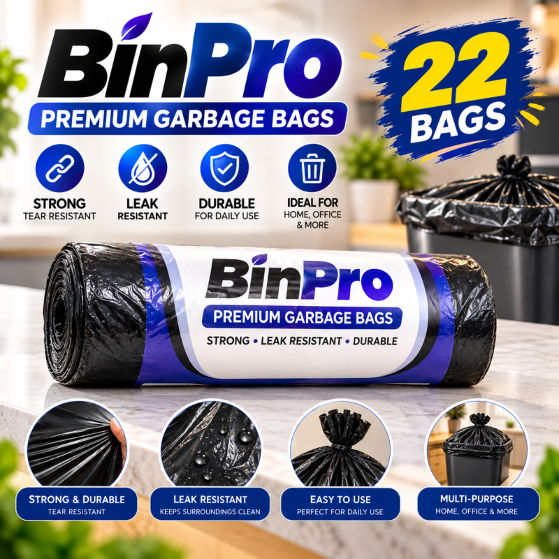 Garbage bags (22pcs)