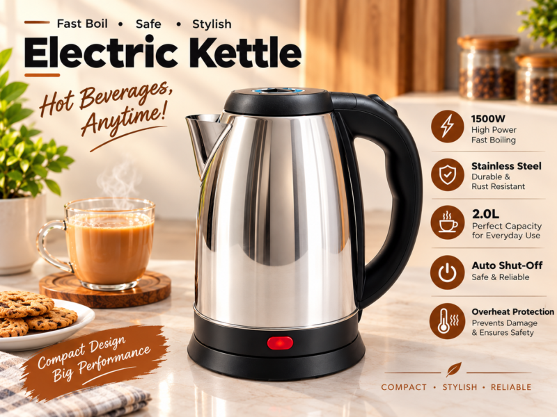 Electric kettle (2000ml)