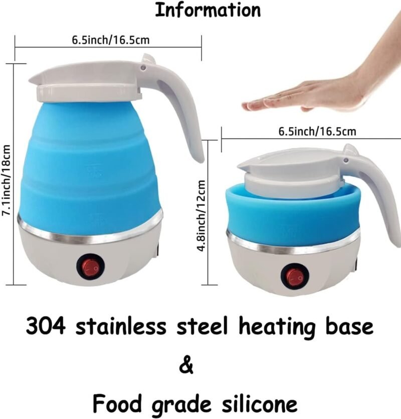 Electric folding kettle
