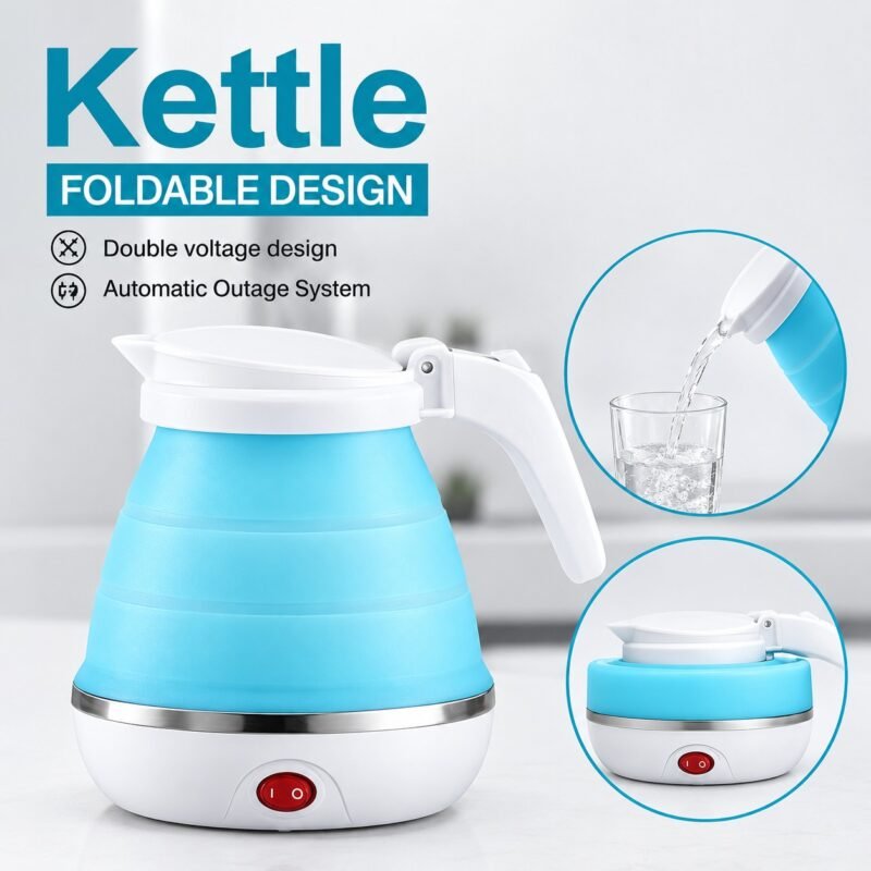 Electric folding kettle