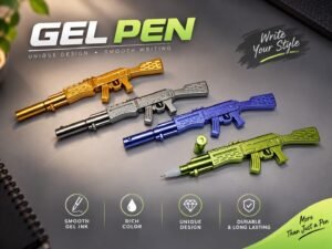 Gun gel pen (2pcs)
