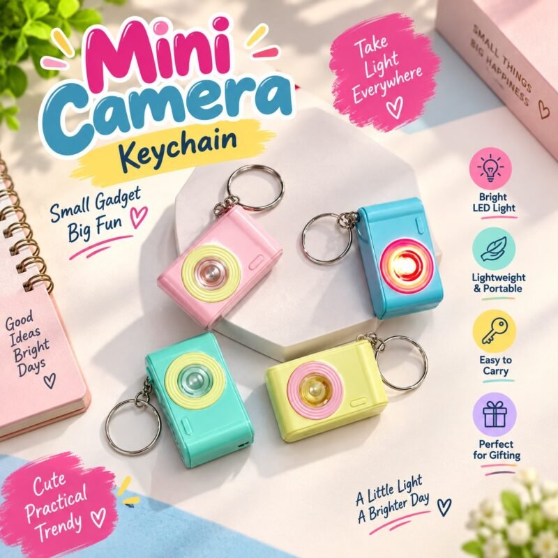 Camera light keychain (3pcs)