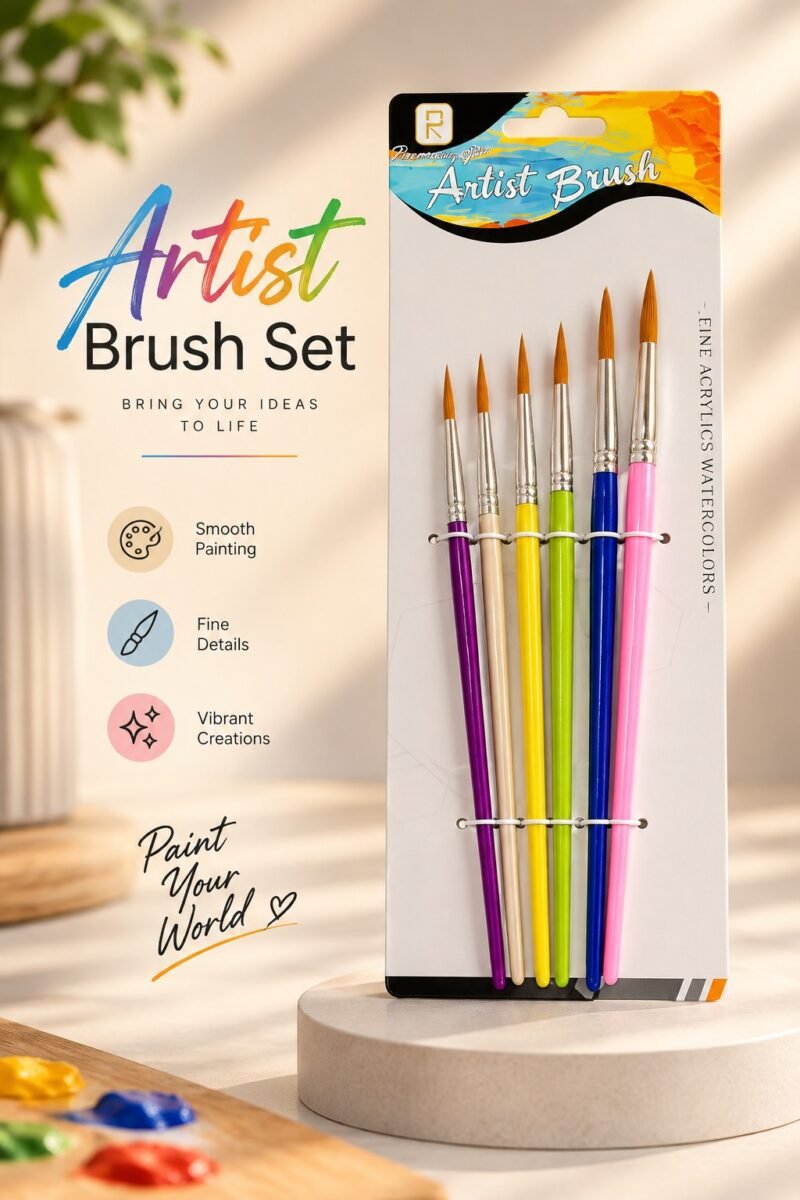 Paint brush set (6pcs)