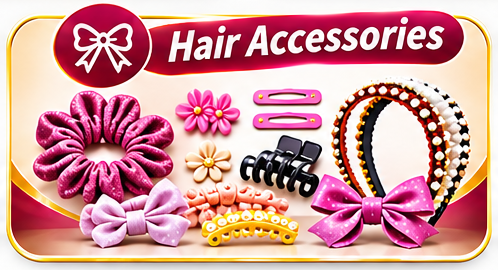 04_hair_accessories Hair comb 2pcs