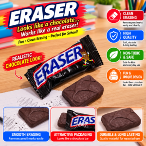 Chocolate eraser (2pcs)