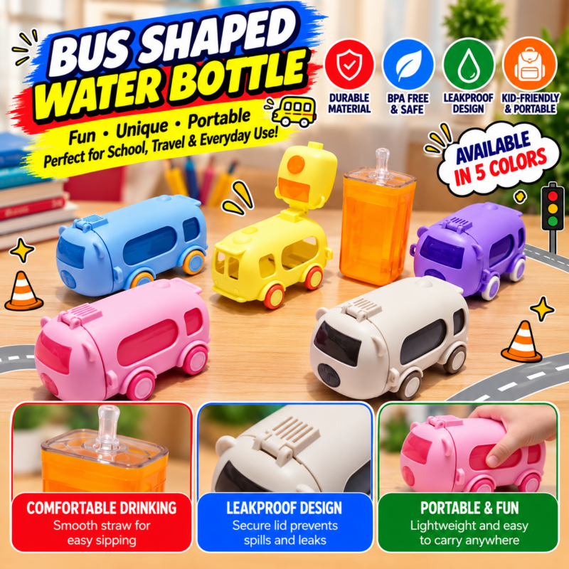 Bus water bottle (500ml)
