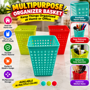 Colorful Multipurpose Organizer Basket Ad Mini basket (3pcs)