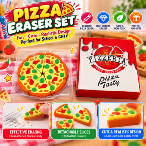 Pizza eraser (7 slices)