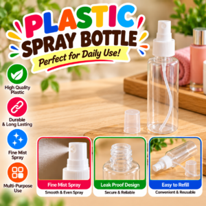 Colorful Plastic Spray Bottle Advertisement Spray bottle (2 pcs)