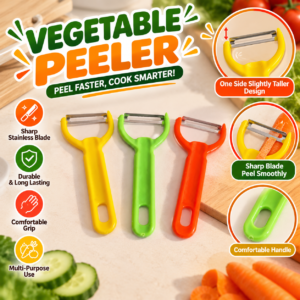 Colorful Vegetable Peeler Infographic Peeler (2pcs)