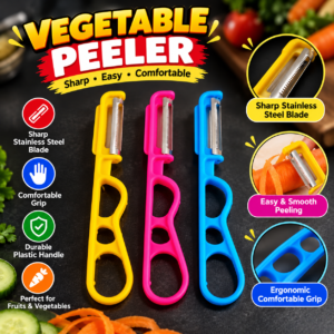 Colorful Vegetable Peeler Trio Advertisement Peeler (2pcs)