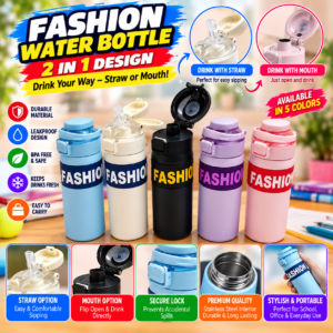 Steel water bottle (600ml)