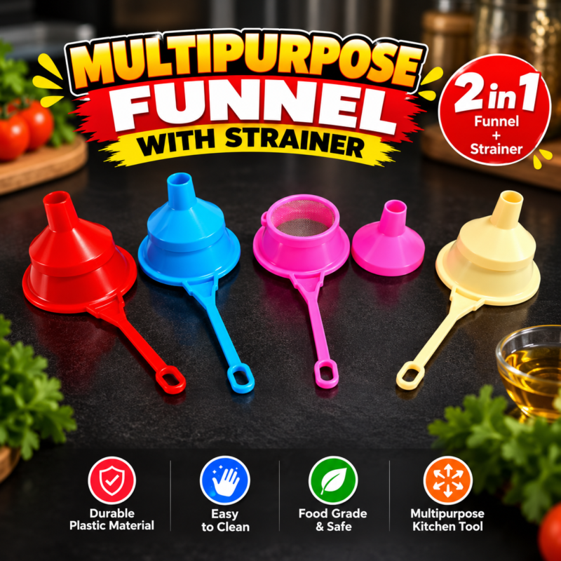Funnel strainer (2pcs)