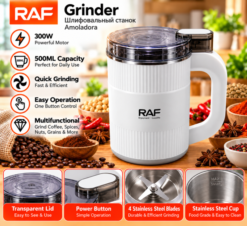 Spice grinder (4 blade)