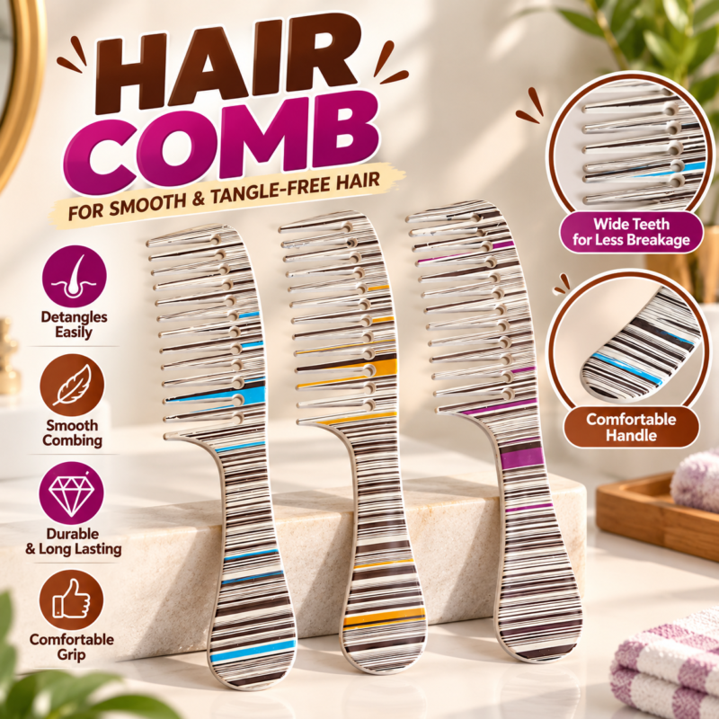 Hair comb 2pcs