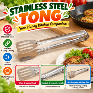 Steel tong