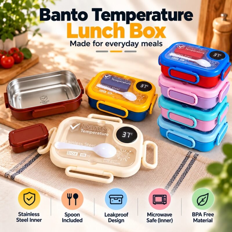 Steel lunchbox (800ml)